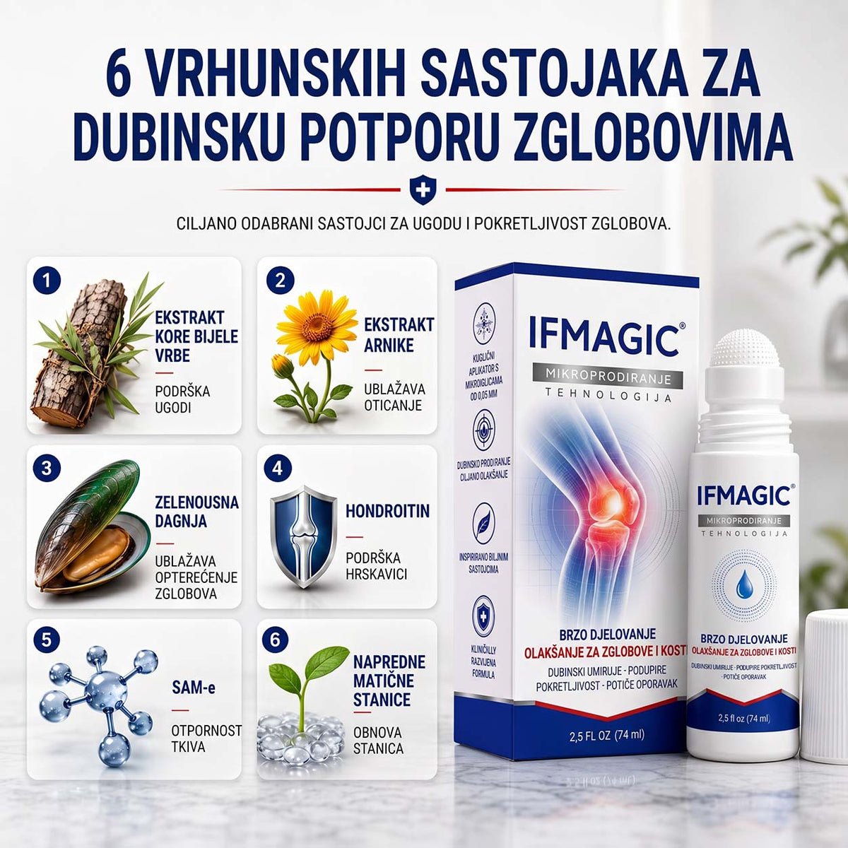 𝗜𝐅𝙈𝗔𝑮𝗜𝐂® 💠0,05 mm na kĺby a kosti – mikroihličkový valček 🎁