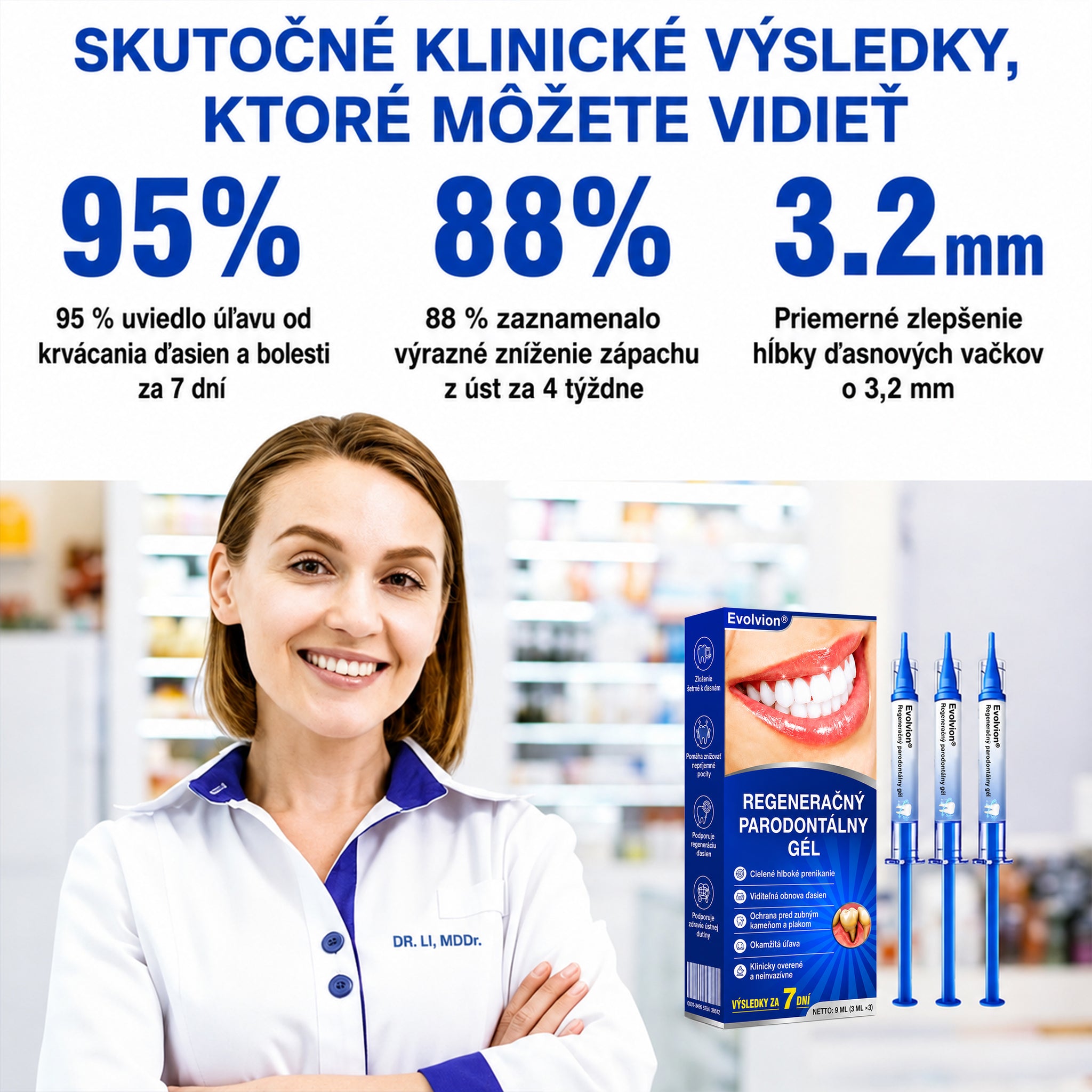👨‍⚕️🦷 Evolvion® GumRevive – regeneračný gél na parodont🎁