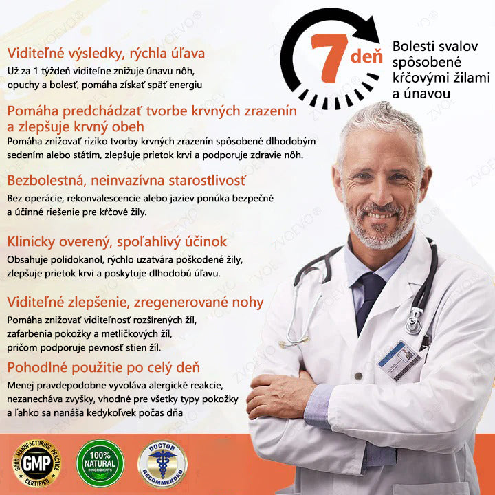 ☘️ Zvoevo® Vein Ease mikroihličková terapia (na metličkové žilky, kŕčové žily, opuchy nôh a únavu nôh)🎁