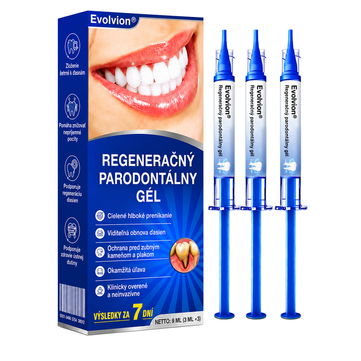 👨‍⚕️🦷 Evolvion® GumRevive – regeneračný gél na parodont🎁