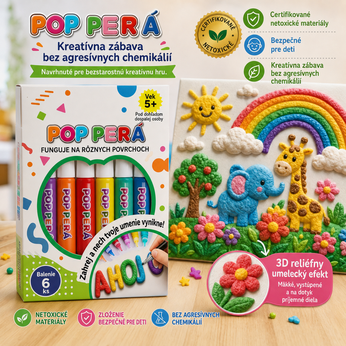📌📌Ušetrite 50 % objednaním ešte dnes - 3D reliéfne umelecké pero Healrize® – premeňte ploché kresby na dotykové 3D umenie✅